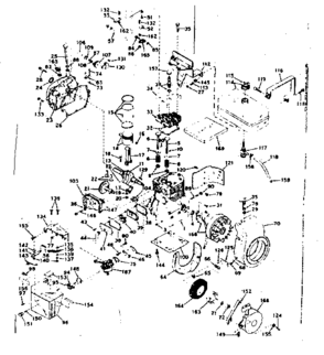 Part Location Diagram of 610740 Craftsman Magneto