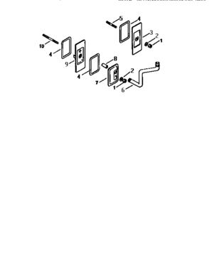 Breather And Vent Div71/501 Diagram and Parts List for 501MV20S-57527  Craftsman Engine