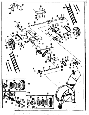 Part Location Diagram of 36298 Tecumseh Crankshaft