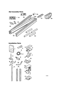 Part Location Diagram of 25C20 Craftsman Garage door opener drive screw coupler