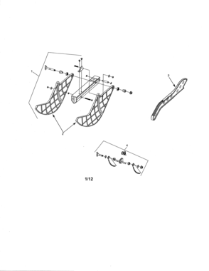 Blade Guard Diagram and Parts List for 351228051  Craftsman Table Saw