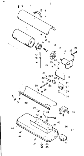 Part Location Diagram of M13849 Craftsman Flared nut