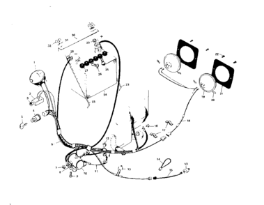 Wiring Diagram and Parts List for 536963700  Craftsman Lawn Mower