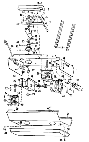 Part Location Diagram of 82A14 Craftsman Grommet