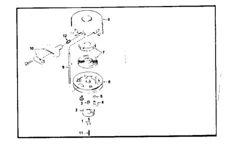 Starter No. 590420a, Rewind Diagram and Parts List for 143351022  Craftsman Engine