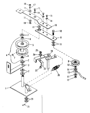 Part Location Diagram of 11403 Craftsman Bracket