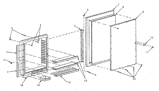 Part Location Diagram of 398930 Briggs and Stratton CRANKSHAFT