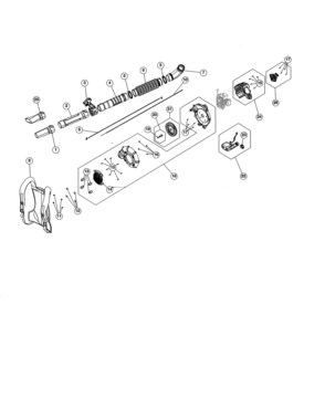 Impeller/tubes/fuel Tank Diagram and Parts List for 316794030  Craftsman Leaf Blower / Vacuum