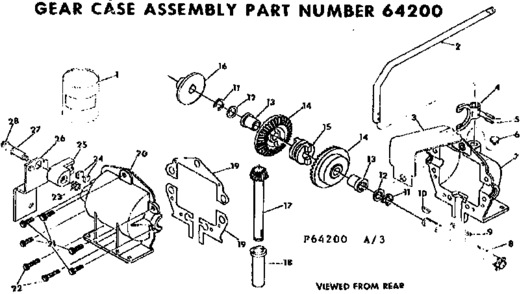 Part Location Diagram of 64261 Craftsman Bolt