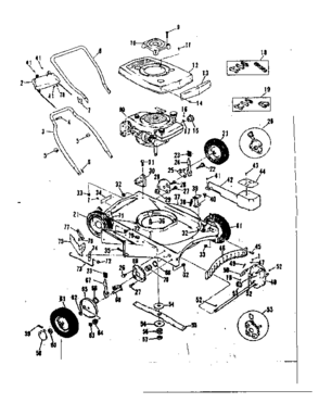 Part Location Diagram of 58806 Craftsman Wheel adjusting assembly - left front