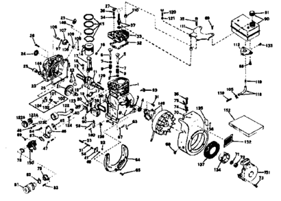Part Location Diagram of 32105A Craftsman Crankshaft