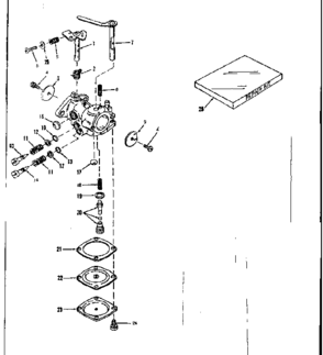 Part Location Diagram of 630796 Craftsman Shaft lever