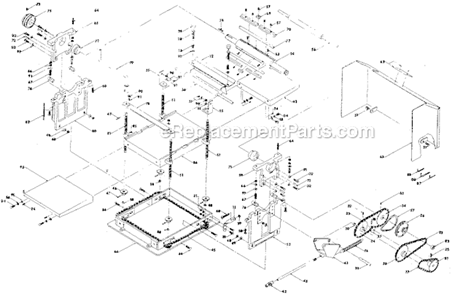 Part Location Diagram of 4509062 Craftsman Feed Roller