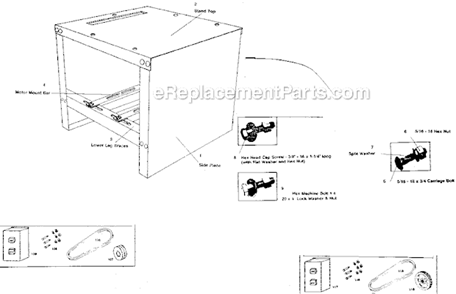 Part Location Diagram of 4509001 Craftsman Side piece