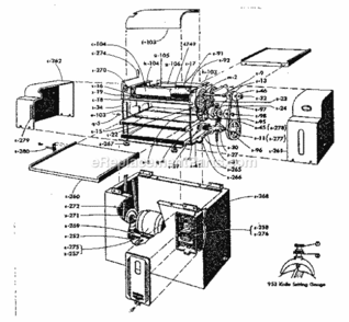 Part Location Diagram of S-252 Craftsman Foot Bracket