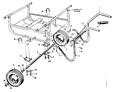 Part Location Diagram of 862-0003 Craftsman Nut