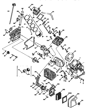 Part Location Diagram of 36725 Craftsman Camshaft