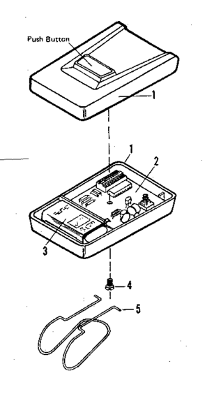 Part Location Diagram of 4A1353 Craftsman Ckt board t