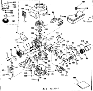 Part Location Diagram of 31569A Craftsman Dipstick