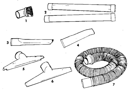 Accessories Diagram and Parts List for 113179200  Craftsman Filters & Accessories
