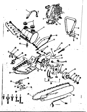 Part Location Diagram of 614A8 Craftsman Plunger