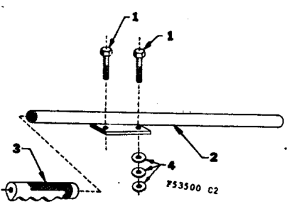 Handle Diagram and Parts List for 58053500  Craftsman Engine