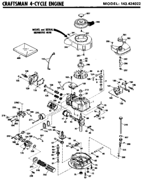 Part Location Diagram of 35997B Tecumseh Gasket Set