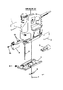 Craftsman auto-scroll saw Diagram and Parts List for 315172030  Craftsman Scroll Saw
