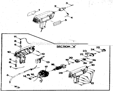 Part Location Diagram of 616478003 Ryobi Chuck Screw L.h.t.d38vsr