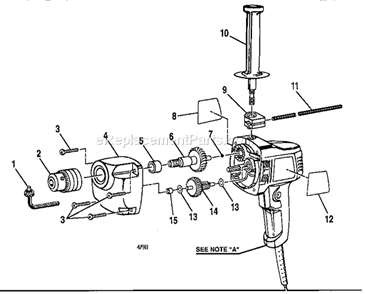 Part Location Diagram of 69031600 Craftsman Ball