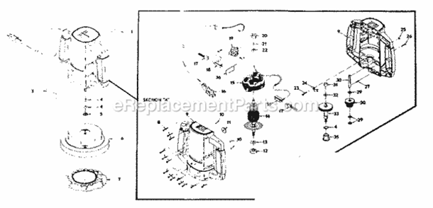 Unit Parts Diagram and Parts List for 31510670  Craftsman Sander Polisher