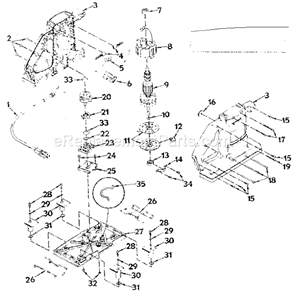 Part Location Diagram of 703428-025 Craftsman Screw