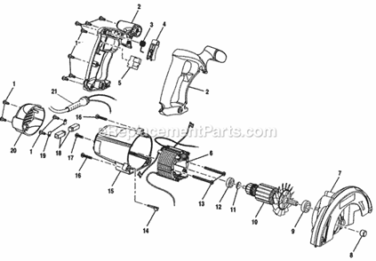 Part Location Diagram of 6879901 Ryobi Washer