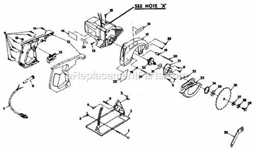Part Location Diagram of 990420-001 Craftsman Screw