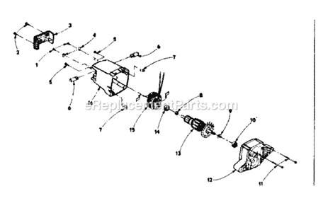 Page A Diagram and Parts List for 315109220  Craftsman Circular Saw