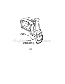 Part Location Diagram of 9-11101 Craftsman Battery Pack