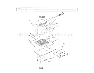 Part Location Diagram of 030157001021 Craftsman Dust Bag
