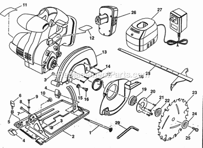 Part Location Diagram of 3025516 Craftsman Base Assy