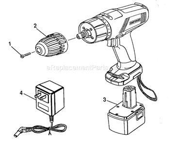 Part Location Diagram of 981496-001 Craftsman Charger