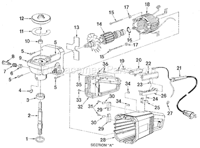 Part Location Diagram of 998196-001 Craftsman Comp Spring