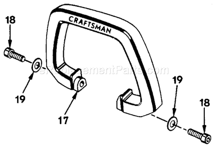 Page B Diagram and Parts List for 315115051  Craftsman Sander Polisher