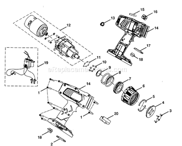 Part Location Diagram of 270023105 Craftsman Switch Asy
