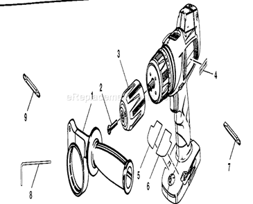 Drill Diagram and Parts List for 315115440  Craftsman Cordless Drill