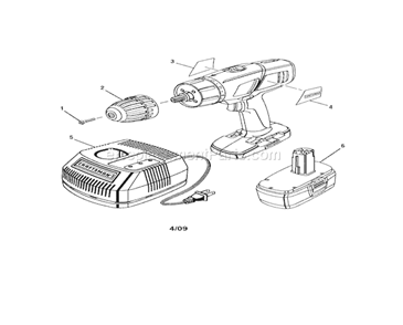 Part Location Diagram of 6903330 Craftsman Chuck