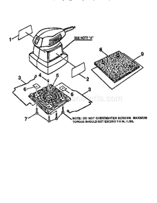 Part Location Diagram of 999306-009 Craftsman Screw