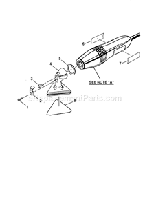 Part Location Diagram of 975868-001 Craftsman Logo Plate