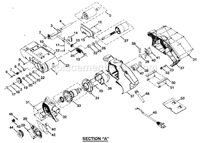 Part Location Diagram of 690712001 Craftsman Washer