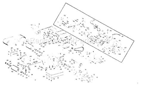 Part Location Diagram of 621826-000 Craftsman Timing Belt