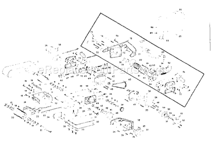 Unit Parts Diagram and Parts List for 31511781  Craftsman Belt or Drum Sander