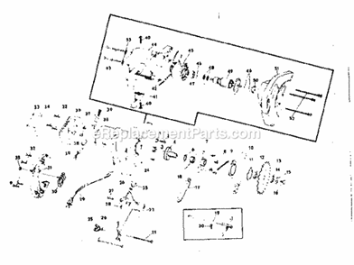 Unit Parts Diagram and Parts List for 31511801  Craftsman Circular Saw